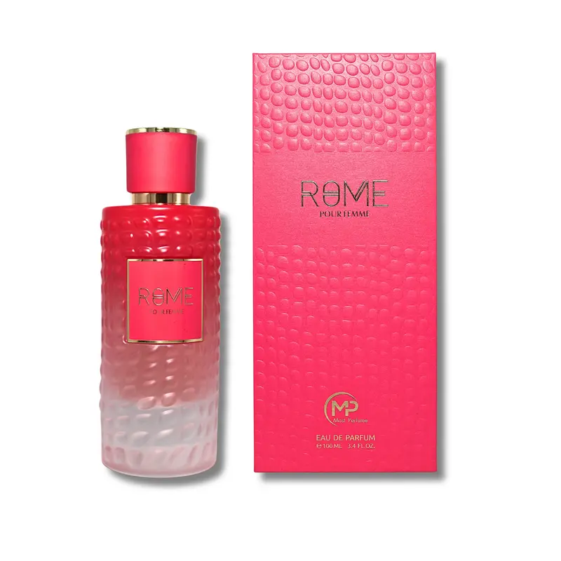 Women's Rome Pour Femme Aroma EDP Perfume - 3.4 fl oz (3 – 3.9 Fl Oz range) Liquid Fragrance, Citrus Floral Aroma, Sweet Fruity Woody Notes, Long-Lasting Beauty & Personal Care Item, Contains Alcohol, 36 Months Shelf Life, Includes Limonene