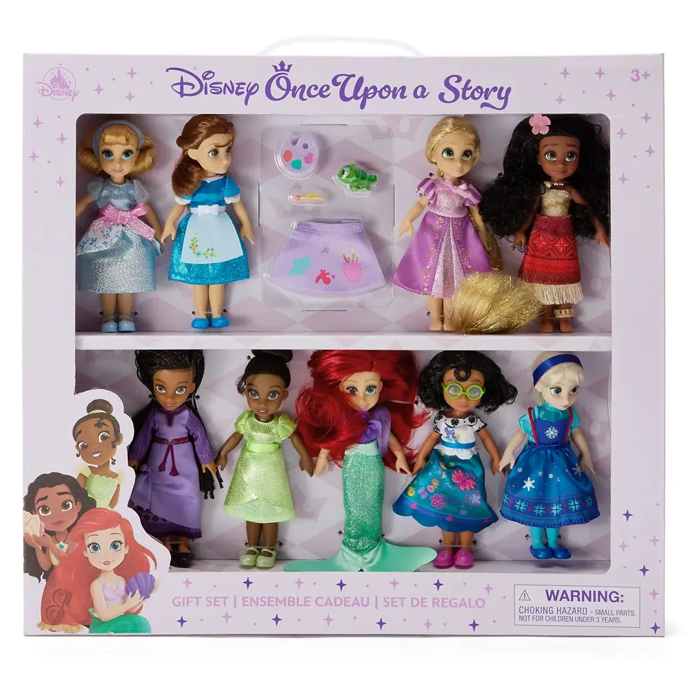 Disney Store Disney Once Upon a Story Collection Mini Doll Gift Set – 5''