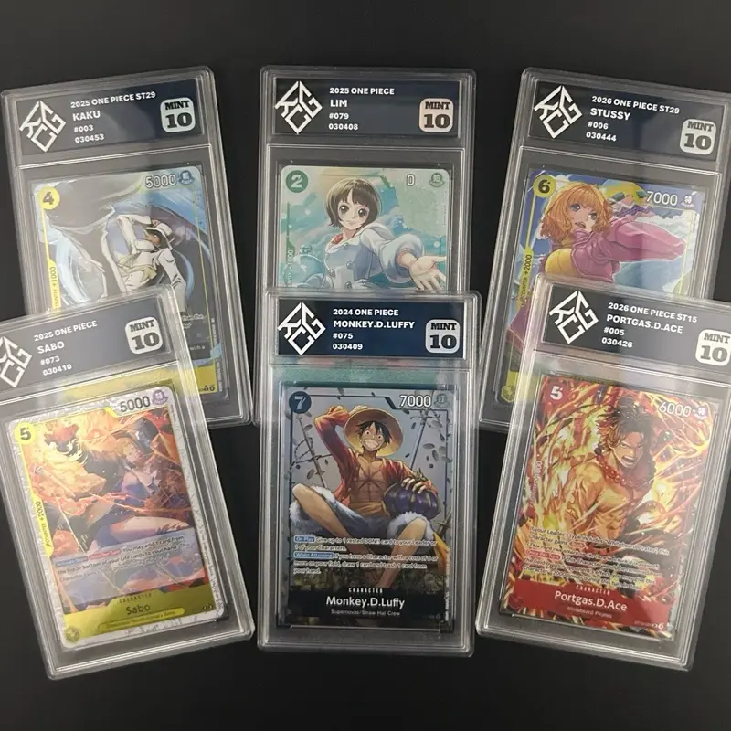 King Card Grading One Piece Mystery Pack Graded Slab - Fully Random Packs  with High Potential for Big Hits & Valuable Cards - TikTok Shop