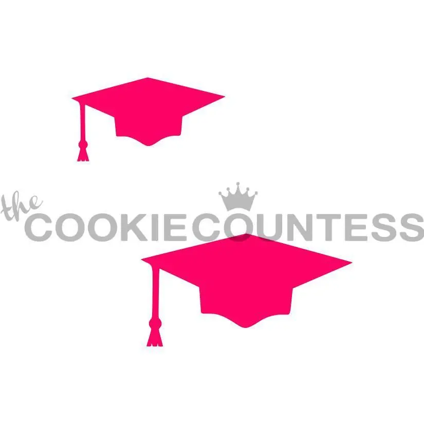 GRADUATION CAPS STENCIL