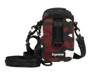 Supreme Shoulder Bag (SS26) Red Camo