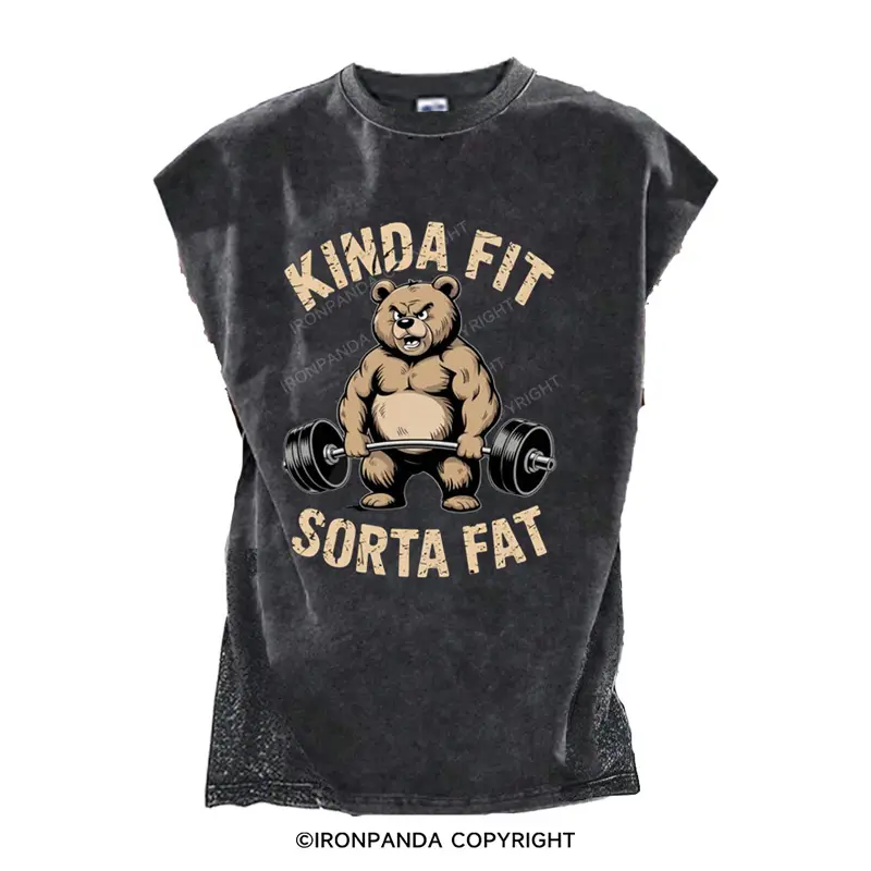 KINDA FIT SORTA FAT Cut Off Tank