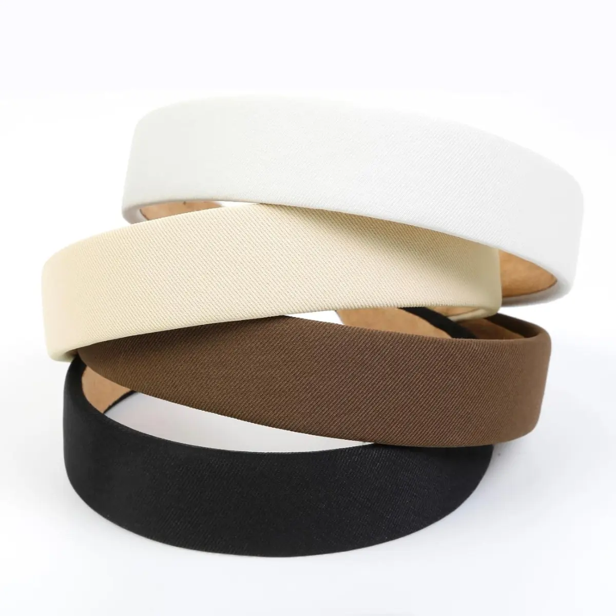 Headbands for Women Non Slip Trendy 1 inch Wide Cute Headband for Girls, Fall Head Bands Elastic Hair Bands for Women's Fashion Accessories for Women 4PCS