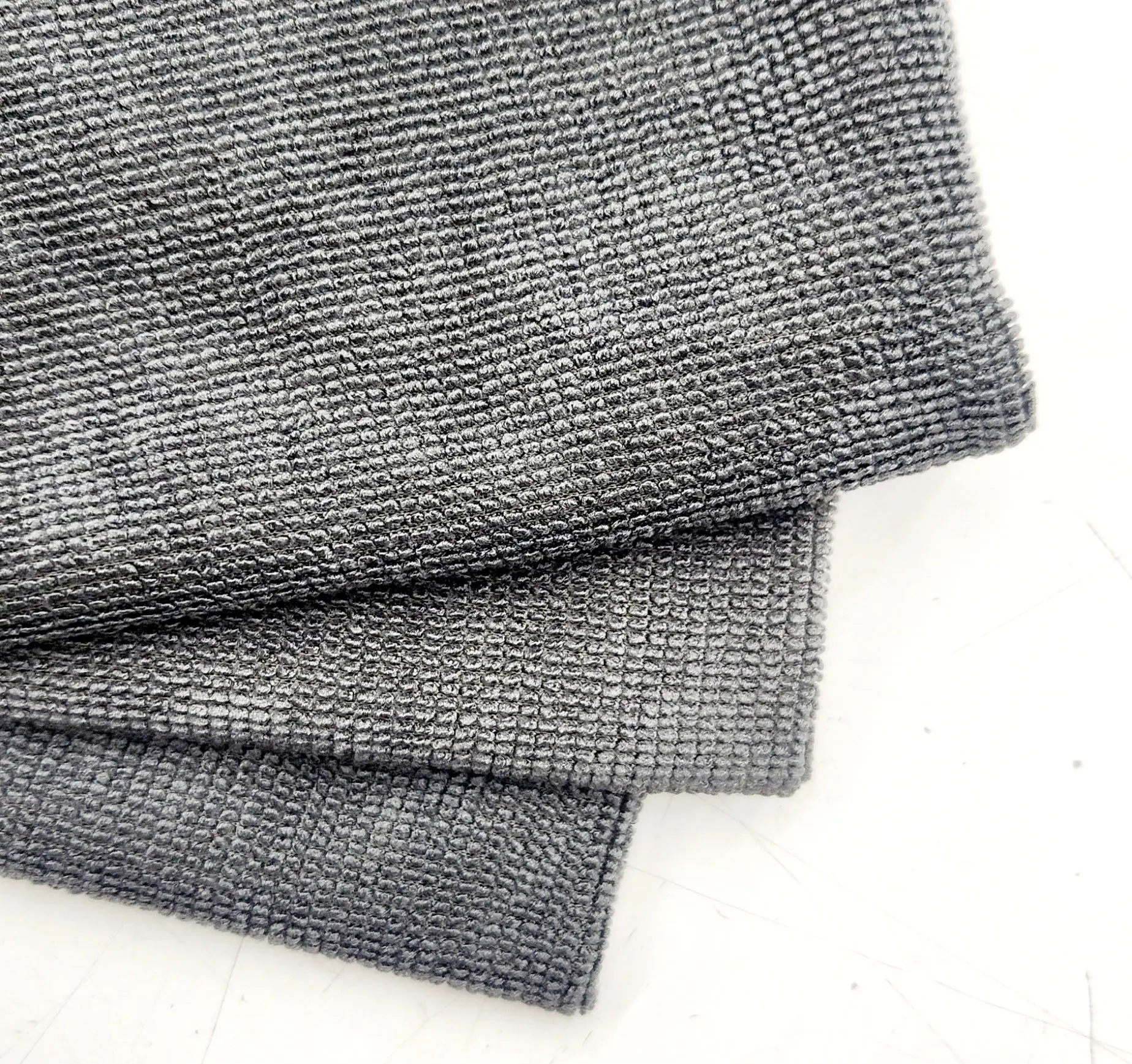 TOWEL, MF GLASS (GREY/ORANGE) EA