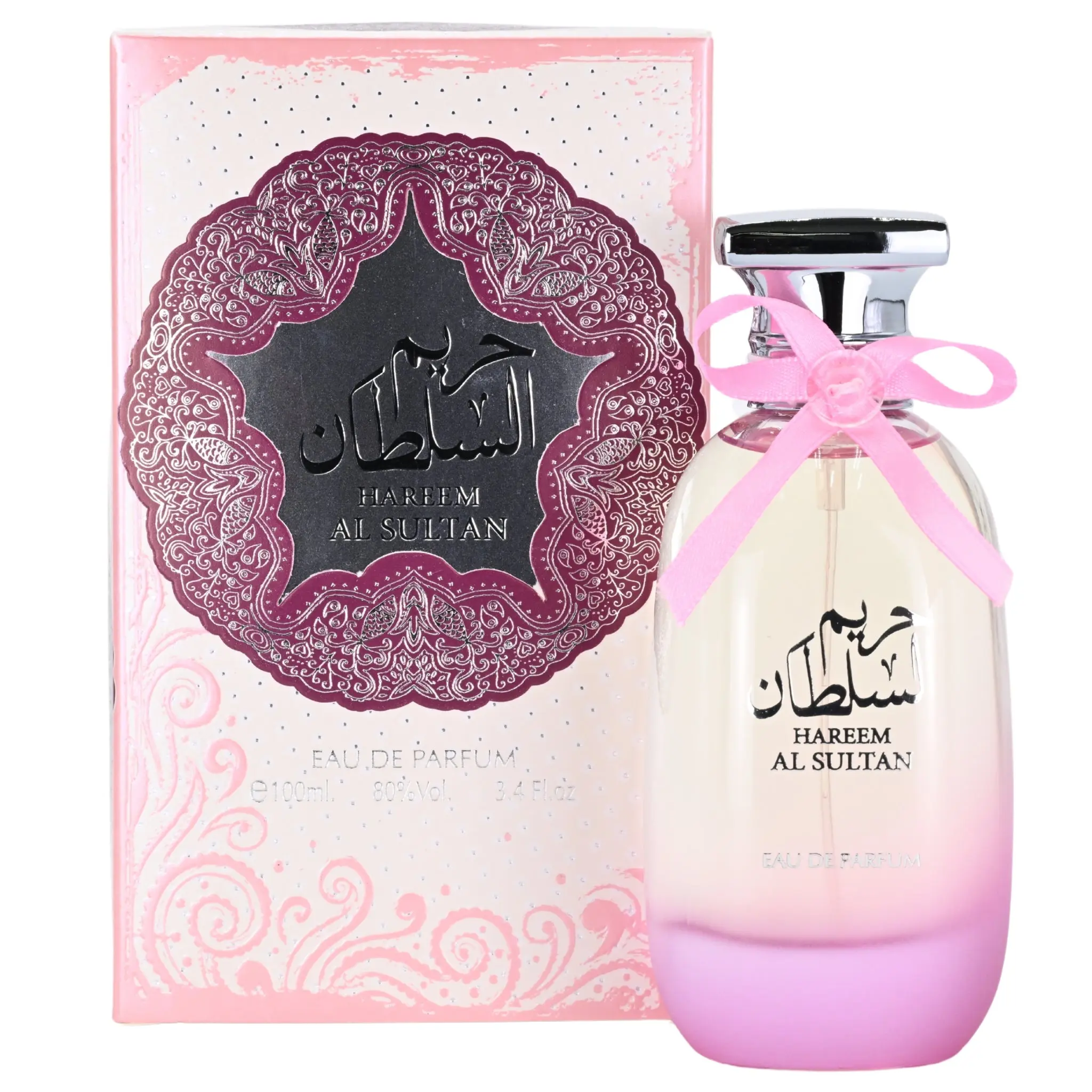 Ard Al Zaafaran Hareem Al Sultan Women's EDP Fragrance - 3.4 fl oz, Playful Sweet Scent, New Box Pack, Aromatic Cute Elegant Candy-Flavored Packaged Women's Fragrance, Aromatic Women's Fragrance