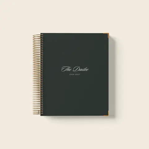 The Dailee Personal Organiser Planner - 2026-2027 (August 2026-July 2027) Hourly Time Blocking Schedule Planner, 500+ Pages 100 gsm Paper, Daily To-Dos & Goal Planning Tool, Adulting Gifts for Type A Users, Spring Cleaning Companion