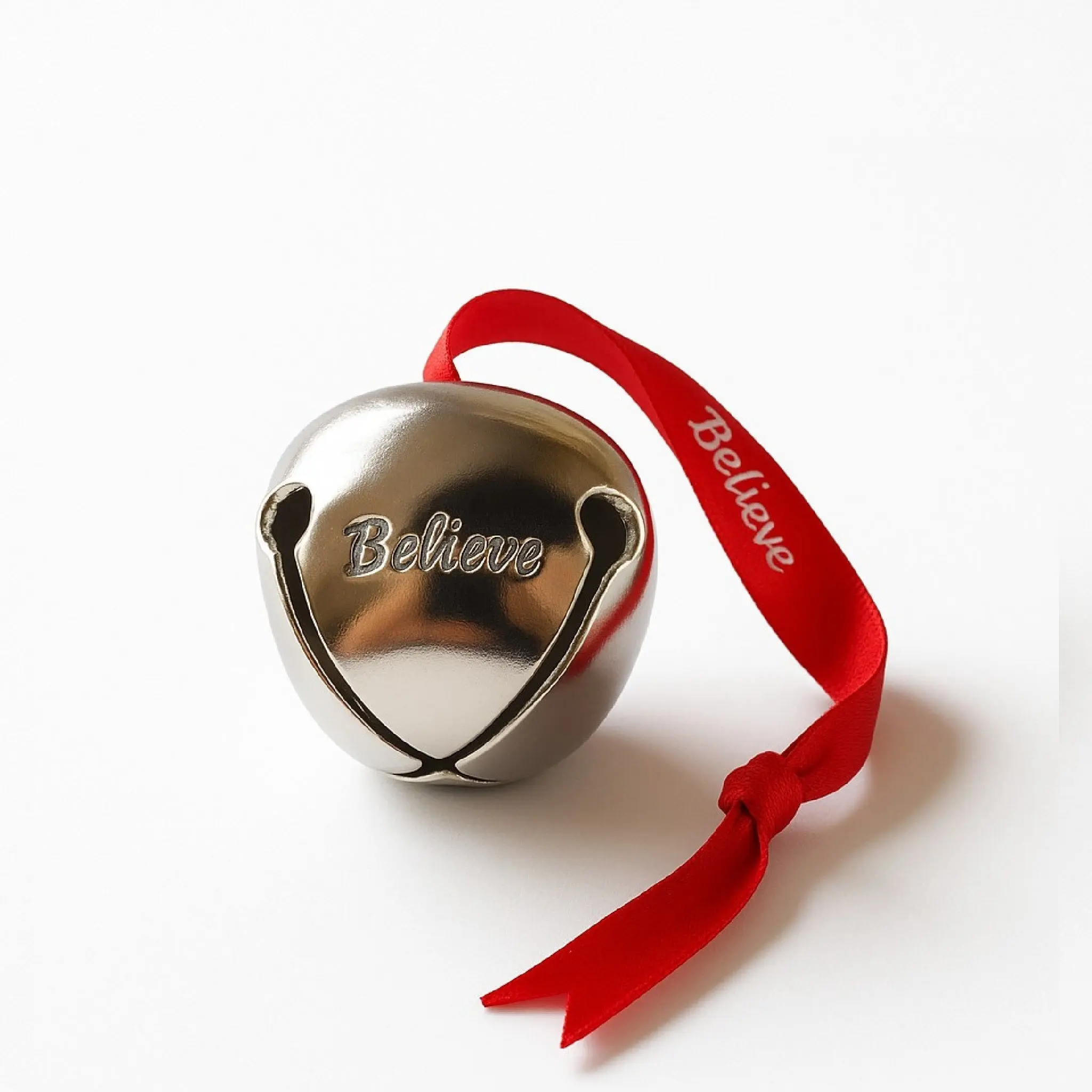 Believe Sleigh Bell Ornaments Believe Sleigh Bell Ornaments