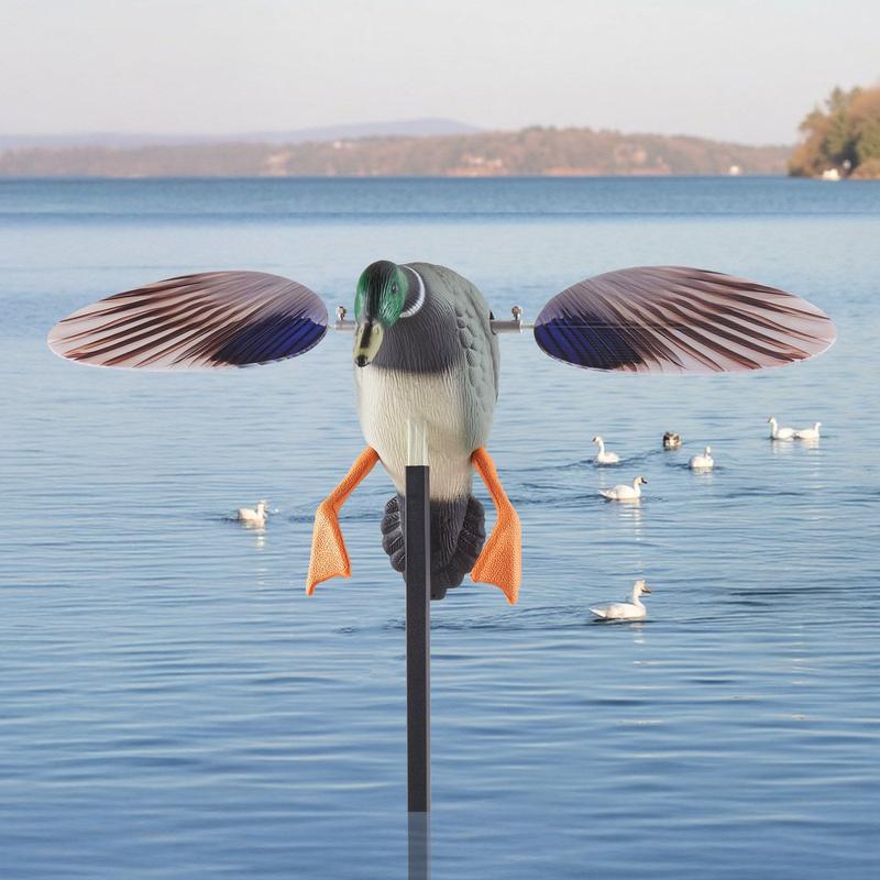 VEVOR Spinning Wing Motion Duck Decoy Outdoor Realistic Teal Decoys for Hunting 1-Pack