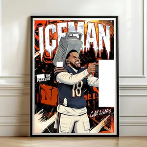 Ice Man NFL Trash Talk Graphic T-Shirt – Cheese Grater Rivalry Design for Game Day Fans