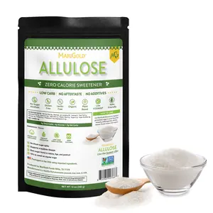 MariGold Allulose Sweetener - Delicious Plant-Based Crystal Sugar - 0 Calorie, 0 Net Carbs, 0 Glycemic - Diabetes-Safe Natural Sugar - Keto-Friendly - Non-GMO Project Verified - Gluten-Free