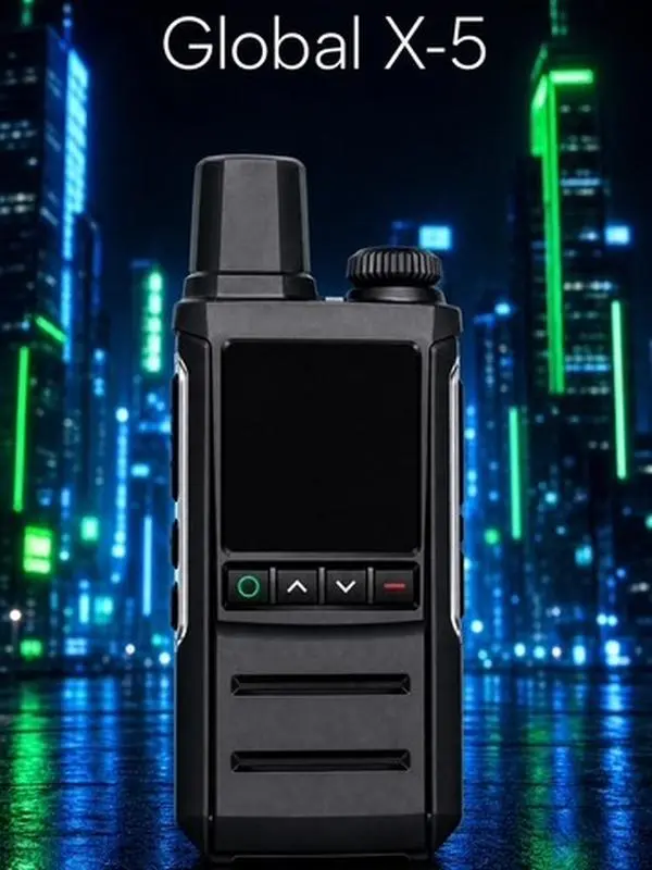 Global X5 4G Walkie Talkie - Classic Edition (53 Countries Support)