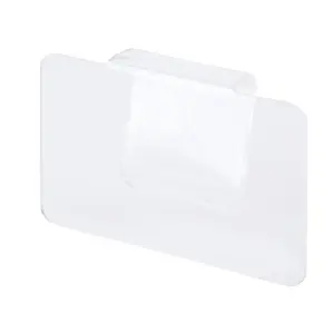 Clear Acrylic Bin Clip Label