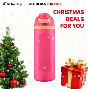 [viva]24oz Double-walled Stainless Steel Vacuum Flask, with Handle, Non-tipping Sports Water Bottle,Stainless Steel Insulated Cup, Portable Sports Bottle, Outdoor Drinking Cup,Travel Thermos, Sports Fitness Insulated Flask,Drinkware Tumbler Button