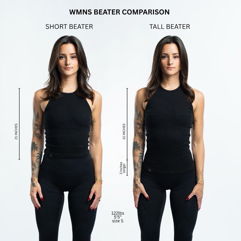 EKKO WOMENS Beater Compressive Tank Top