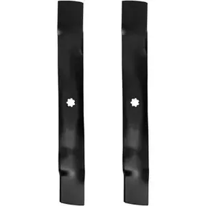 GX22151 Lawn Mower Mulching Replace GY20850 AM137333 AM137328 AM141033 for John Deere 102 125 135 D100 D105 D120 D130 LA100 LA105 LA110 Tractor (2 Pack) - 42" Deck