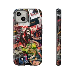 Scream Horror Movie Phone Case, movie phone case, collage tough phone case, gift for her for him