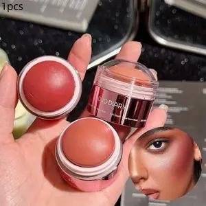 Dual-use lip and cheek blush stick - long-lasting and smudge-proof, matte texture. Suitable for lips and cheeks, spreads evenly, non-clumping, easy to apply, rich color. Available in four shades, suitable for all skin tones