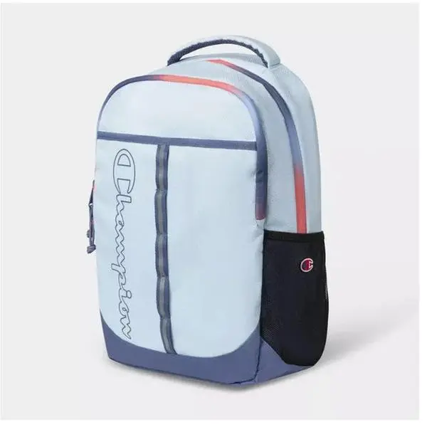 Champion Unisex Center Backpack - Light Blue, Backpacks for School