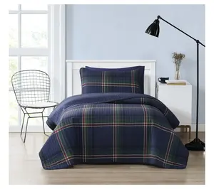 Truly Soft Bronson Plaid Twin/Twin XL 2 Piece Quilt Set