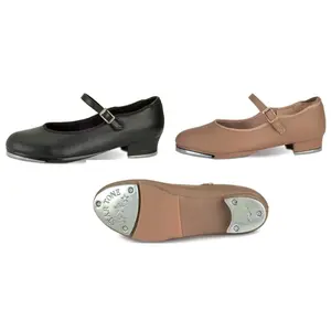 NEW Tap Shoes Danz N Motion Adult Mary Jane Faux Leather Buckle Strap