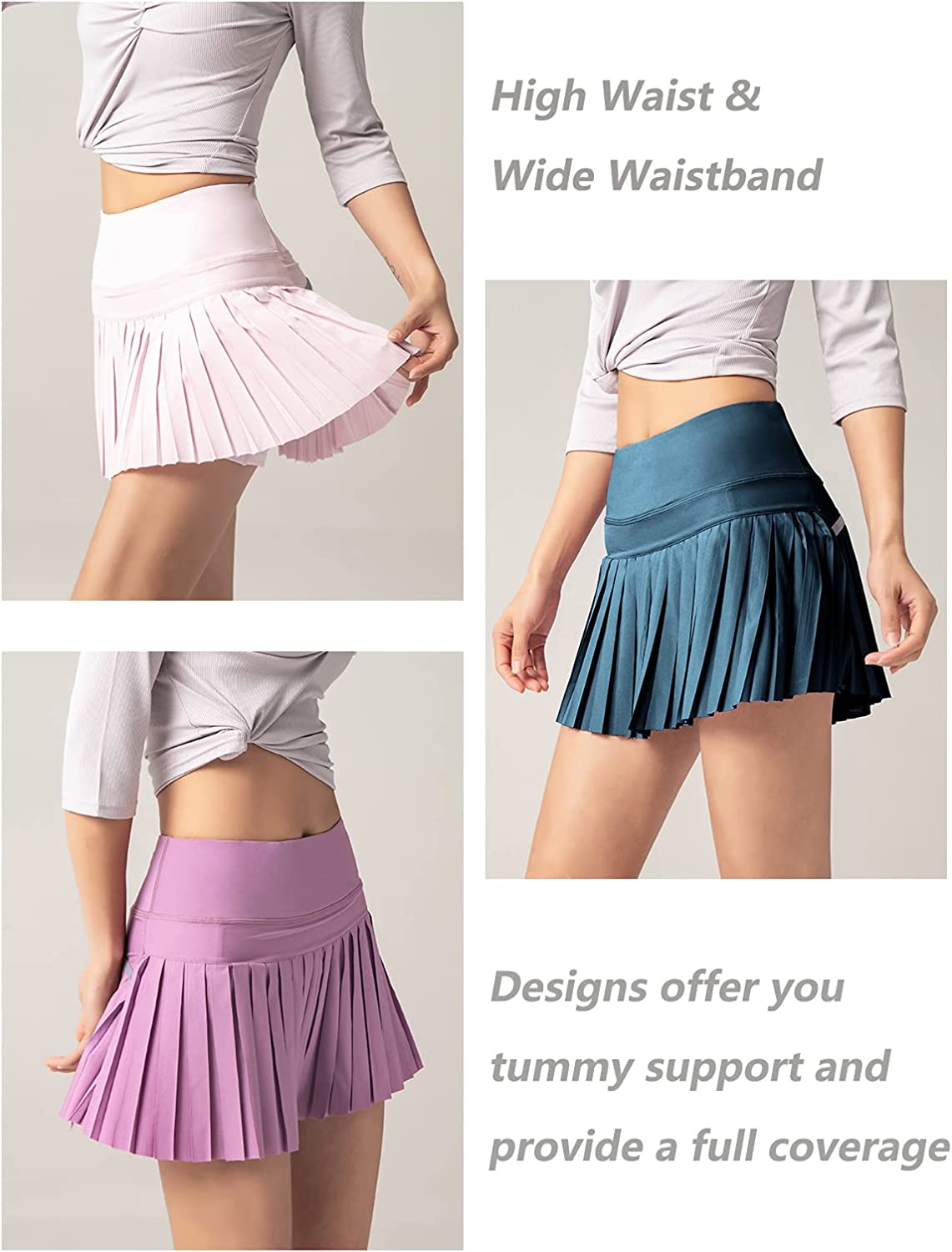 Tennis Golf Athletic Skorts