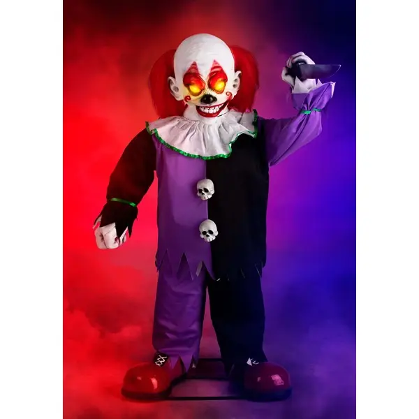 Little Killer Clown Animatronic Decoration