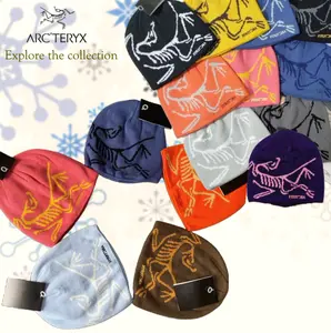 Graphic Knit arcteryx Beanie Hat – Cozy Winter Essential | Bold Colors, Unisex Fit | Shop Now