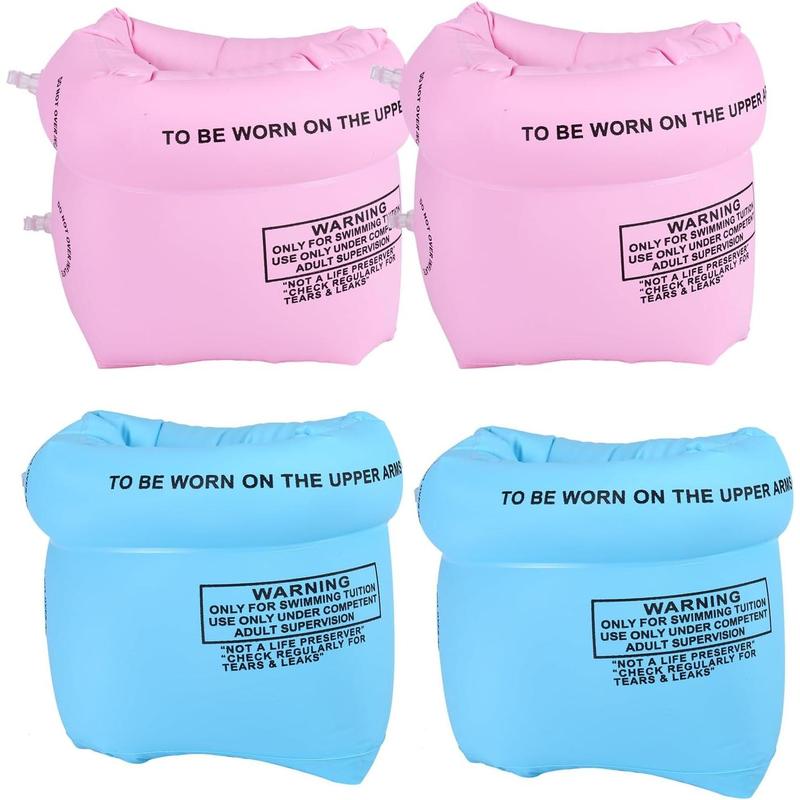 Arm Floaties Inflatable Swim Arm Bands Floater Sleeves Swimming Rings. (2-4-6-8 Pcs)
