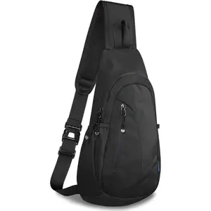 Small Sling Bag, Lightweight Crossbody Backpack for Men Women, Shoulder Bag for Sports and Outdoor