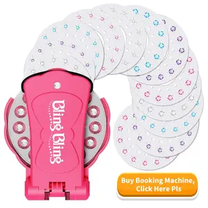 Shiny Diamond Hair Gem Set, Colorful Gems for Girls' Hair, Clothes, Accessories, Cute Hair Accessories, Perfect Birthday Gift, No Heat Hair Styling Accessory