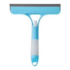 Multipurpose Window Cleaning Tool Window Scraper with Spray Shower Screen Cleaner for Car Washing and Many Purposes