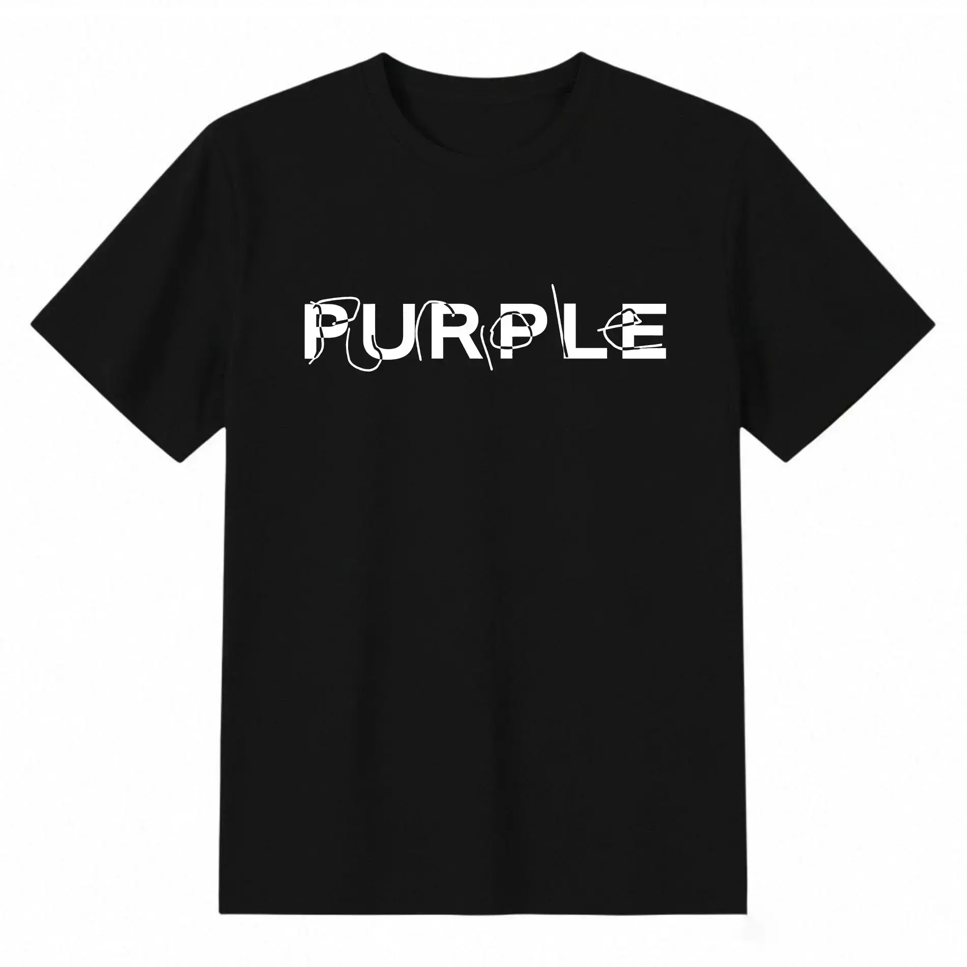 Unisex T-Shirt everyday tshirt Trendy Fashion shirt PURPLE Casual Stylish Basic summer casual short sleeve tee white tee