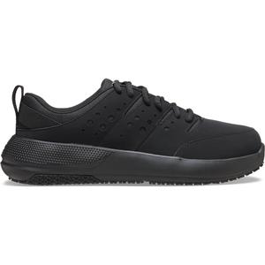 Crocs Women's On The Clock Slip-Resistant Work Sneakers, Cushioned Casual Walking Shoes with LiteRide Support, Wide