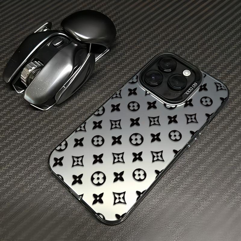 Exquisite Floral Patterns Phone Case Combining A Symmetrical Geometric Floral Pattern, Merging Retro Glamour With Modern Fashion Sense For iPhone 17.16.15.14.13.12.11.X.XS.XSMAX.XR.8.7