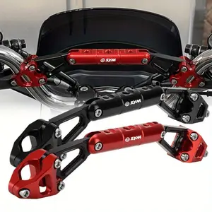 SYM Jet-X ADX 125/150 Crossbar Handlebar Extender - Aluminum Alloy Light Lamp Bracket, Phone Stand, GPS Holder for Motorcycle, Motorcycle Accessories | Modern Motorcycle Design | Durable Build Quality, Motorcycle Accessories