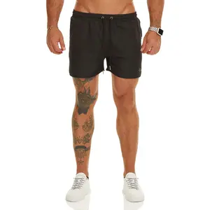 Ouber Men's Light Athletic Short Workout Quick Dry Shorts for Running Swimming Gym Training Shorts