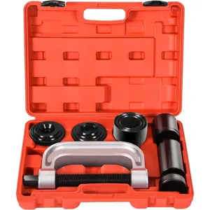 Heavy Duty Ball Joint Press & U Joint  Kit with 4x4 Adapters for 2WD 4WD  Light , Upper and Lower Ball Joint Press Kit  Remover Installer Service Set
