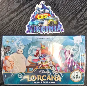 Disney Lorcana Azurite Sea TCG 24 pack booster bundle