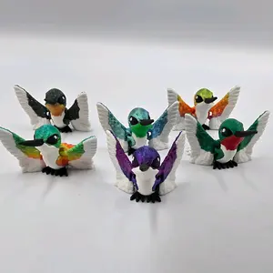 Hummingbirds - Realistic 3D Printed Articulating Mini Fidget Animals