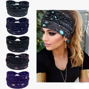 Boho Chic Moon, Sun, Stars Headbands for Women