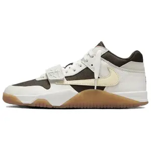 Travis Scott x Jordan Jumpman Jack Low-Top Retro Basketball Shoes for Men and Women in Black and White