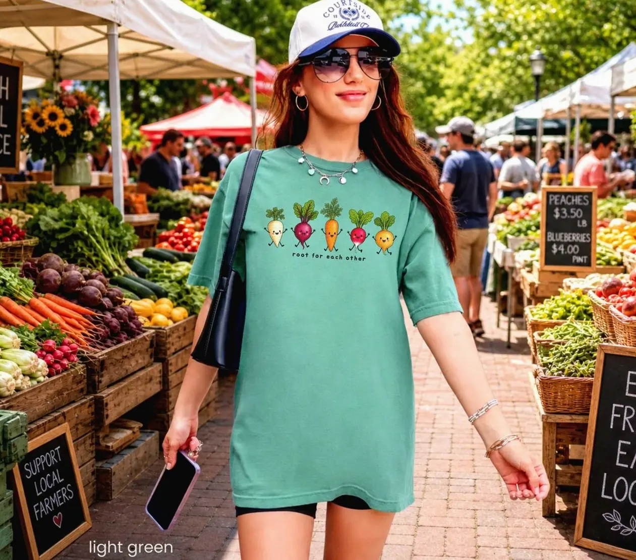 Vegetable Gardener T-Shirt, Comfort Colors Root For Each Other,Unisex.