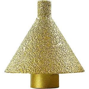 1 PC Diamond Chamfer Milling Cutter Tool Bits for Tiles, Ceramics and Marble, 50mm M14 Edge Trimming Tool for Large Products