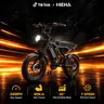 【Hieha】 Upgraded Electric Bike for Adults | Full Suspension | 48V Removable Battery | 20-Inch All-Terrain Fat Tires | LED Headlight | UL 2849 Certified