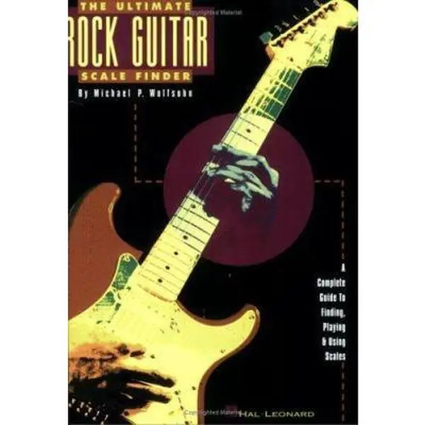 USED Book - The Ultimate Rock Guitar Scale Finder by Hal Leonard Corp. Staff (Paperback) - english