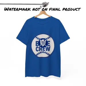 Blue Crew Baseball T‑Shirt — Vintage Style Team Tee