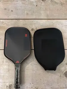 Carbon Fiber Pickleball Paddle – High Spin Surface, Honeycomb Core, Lightweight Control