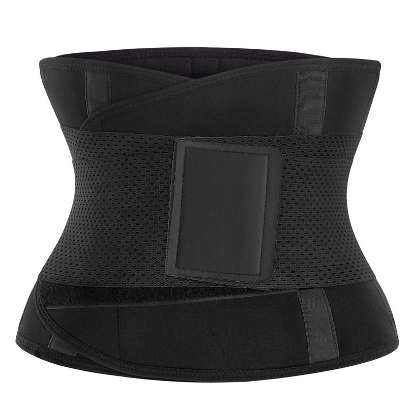 Women's Double Velcro Waist Trainer, Adjustable Velcro Waist Cincher, Tummy Control Shaper, Waist Trainer for Women, Sports Waist Trainer for Workout, Waist Trainer Trimmer
