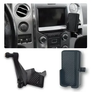 Ford F-150 Phone Holder 2009-2014, Lincoln Mark LT 2010-1014 - Custom Fit in Dash Pocket Phone Mount