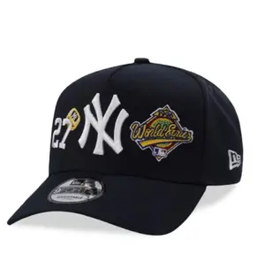 New Era New York Yankees MLB Multi Patch Edition 9Forty A Frame Snapback Hat